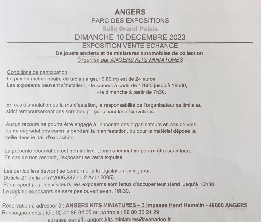 Bourses de la fin de l’année 2023 : Bordeaux Mérignac et Angers.