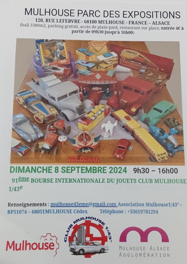 Flyer de la Bourse de Mulhouse du 8 septembre 2024