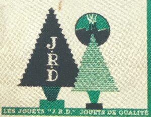 Logo J.R.D formé de deux sapins 