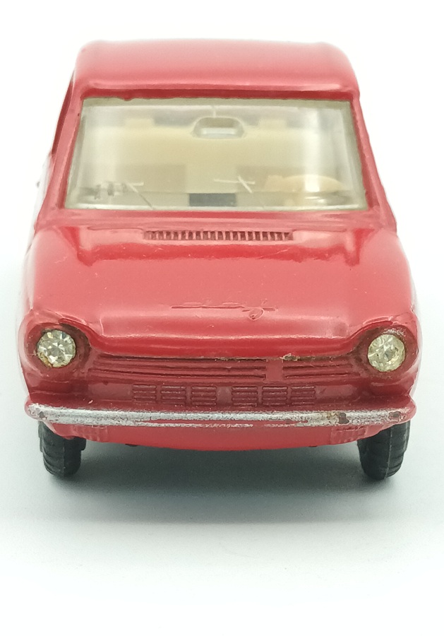DAF 55 coupé rouge LION CAR vue de face