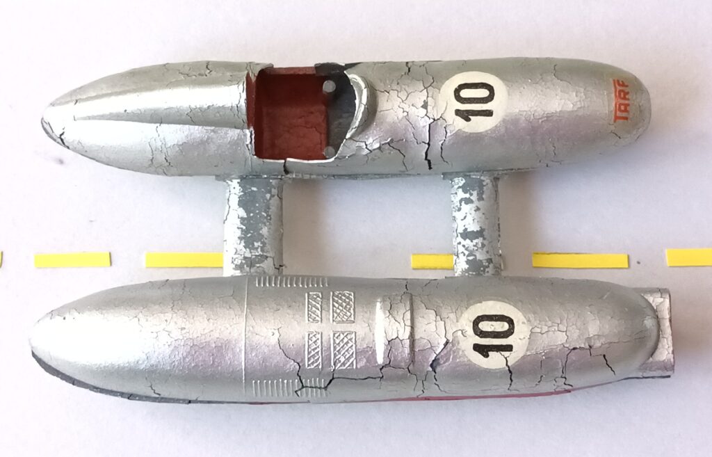 Tarf E.G.M. vue de dessus