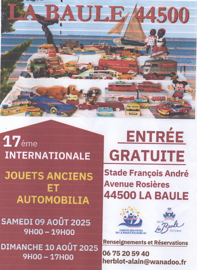 Flyer de la bourse de la Baule 2025
