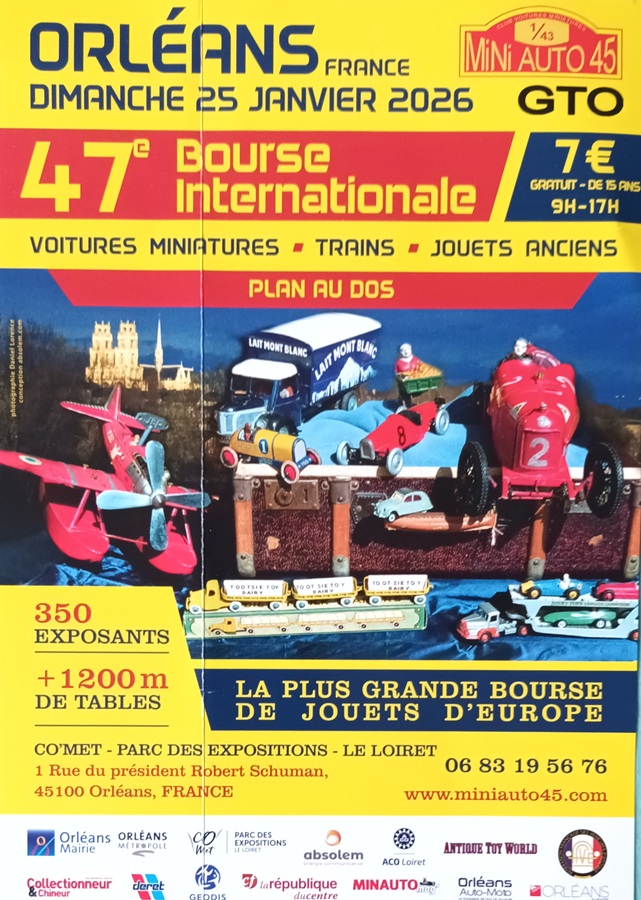 affiche annonçant la bourse d'orléans 2026