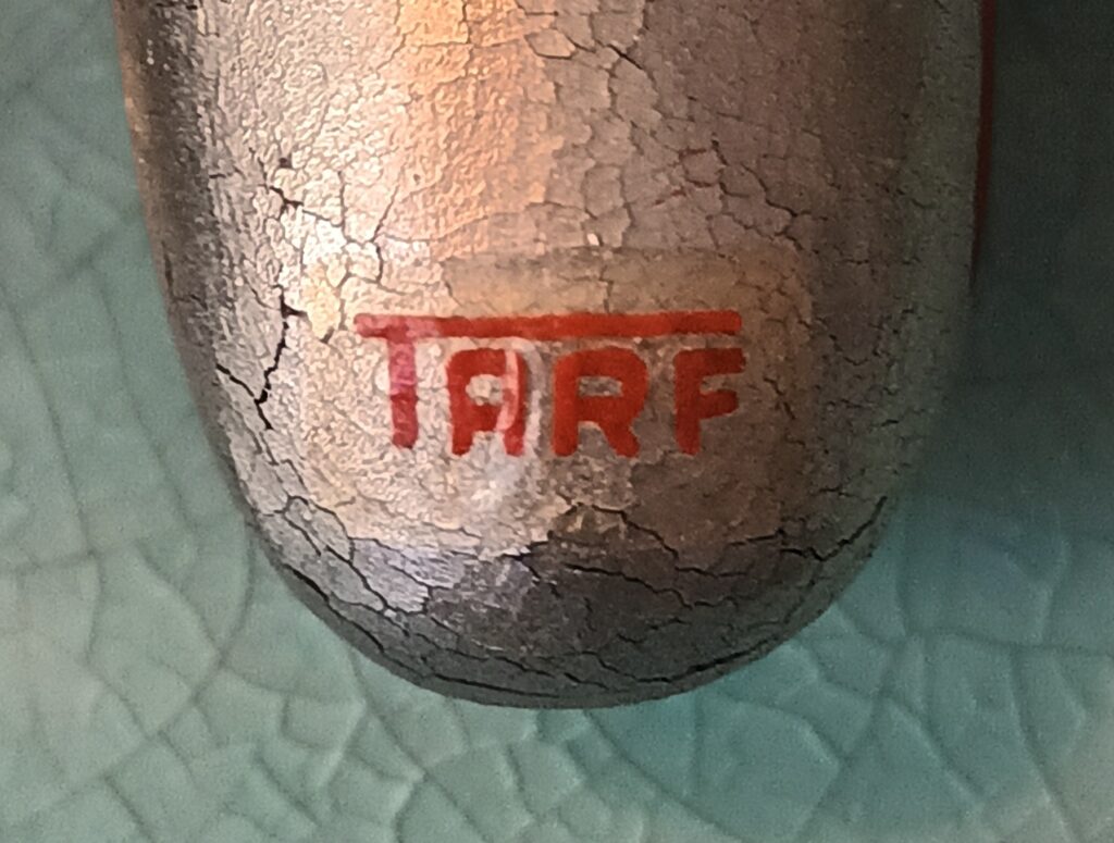 Décalque Tarf sur l'avant de la Tarf E.G.M.