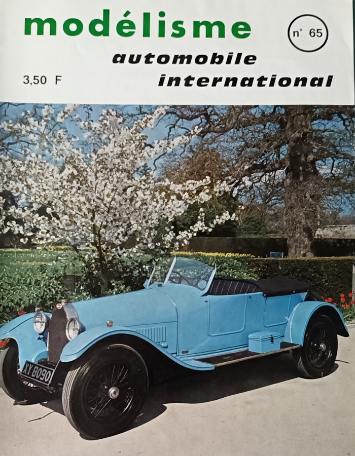 Couverture de la revue modélisme n°65 de juin 1969 Editeur Jacques Greilsamer Paris