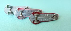 Châssis des 2 versions Siku de Messerschmitt KR 175
